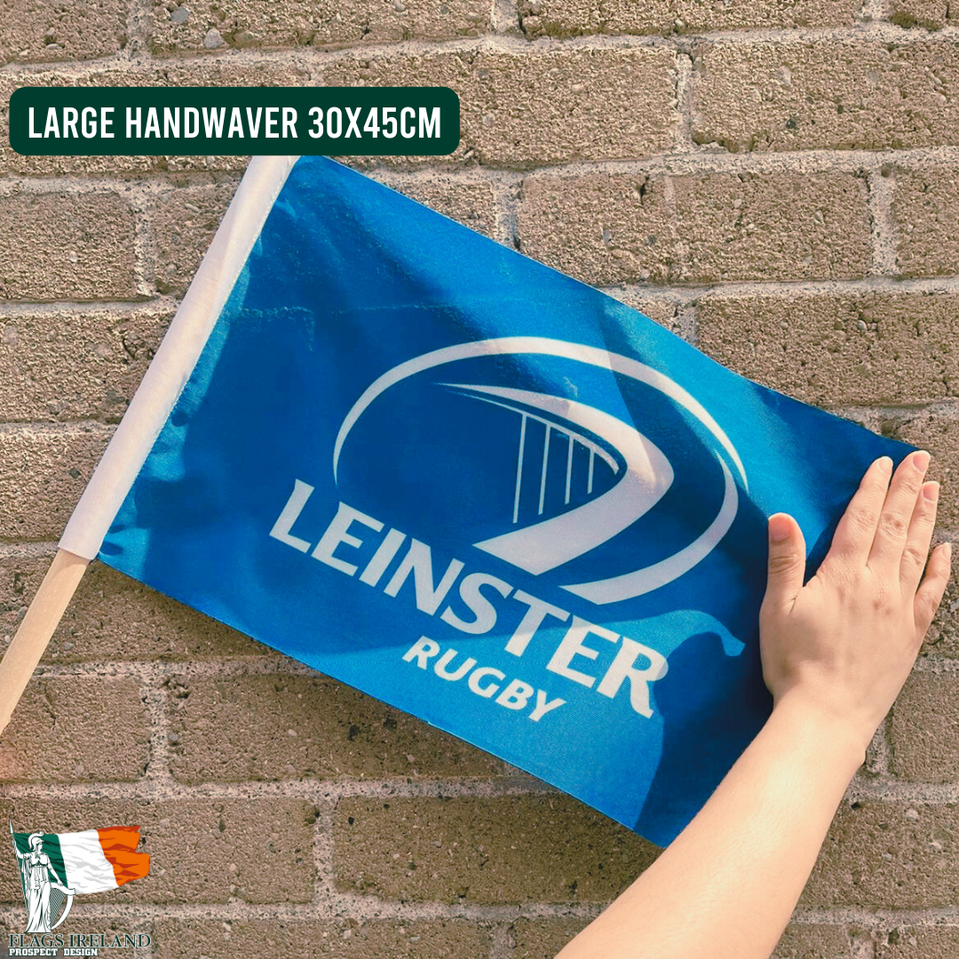 Antrim County Crest Handwaver-Flagge