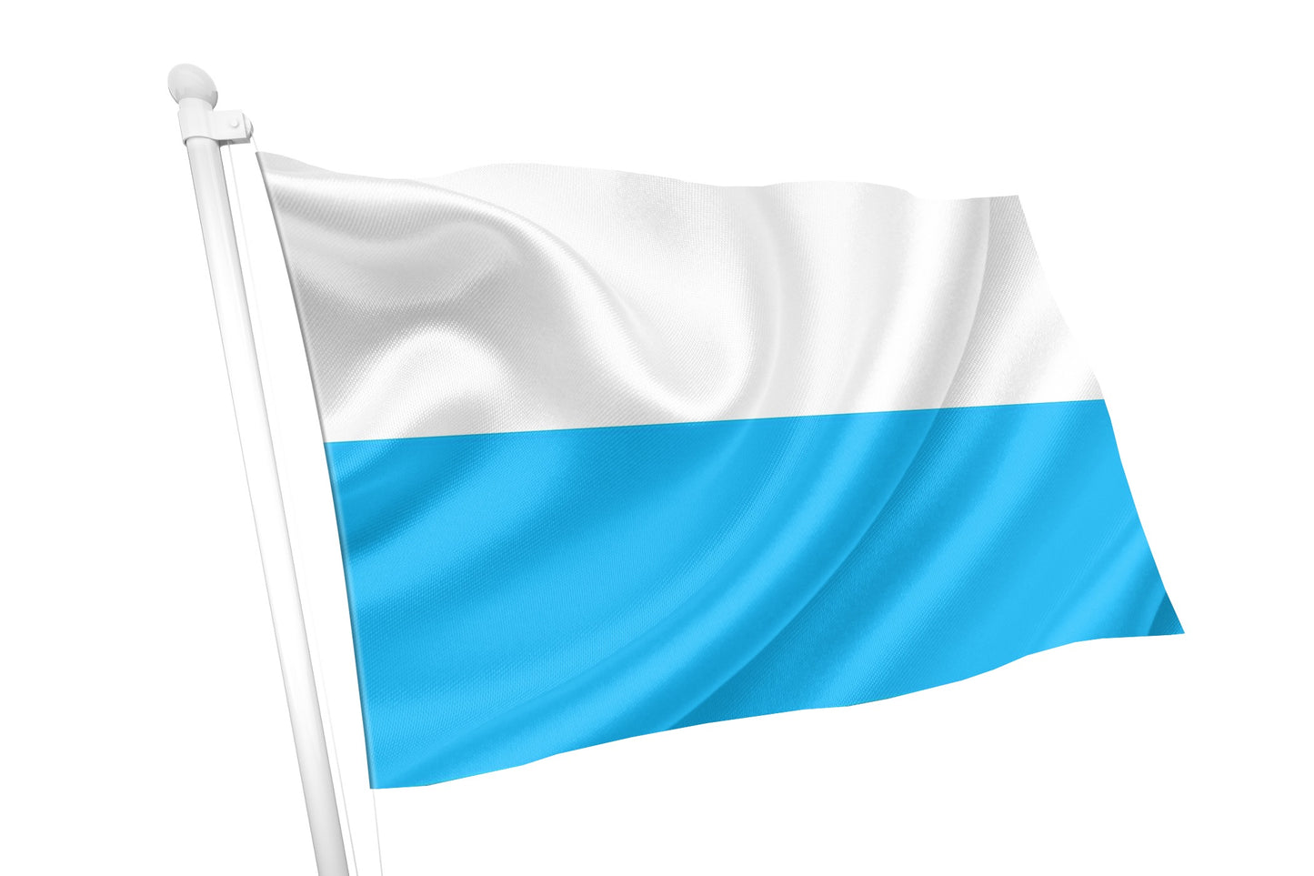 Bandeira listrada 'Sreifenflagge' da Baviera