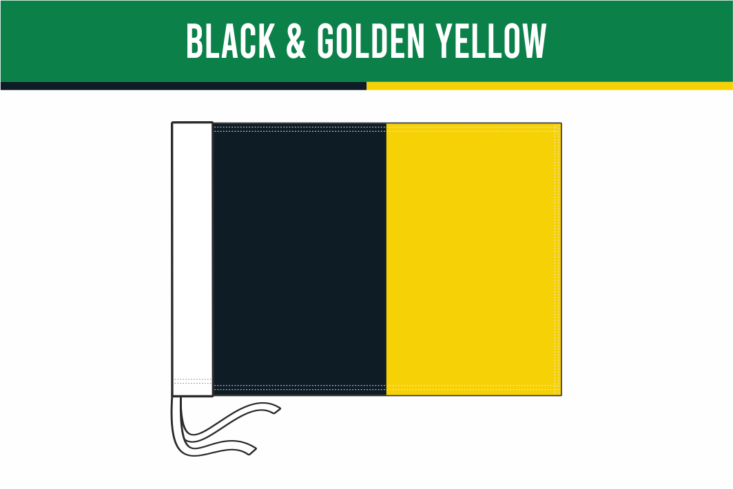 Plain & Colour Combination Corner & Pitch Side Flags