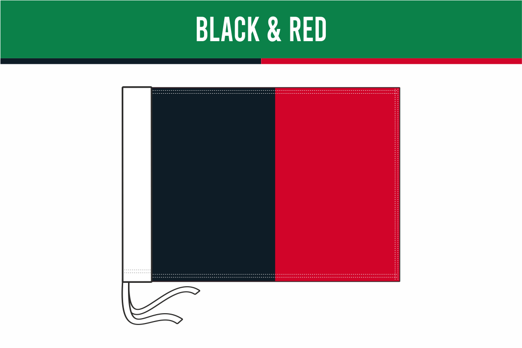 Plain & Colour Combination Corner & Pitch Side Flags