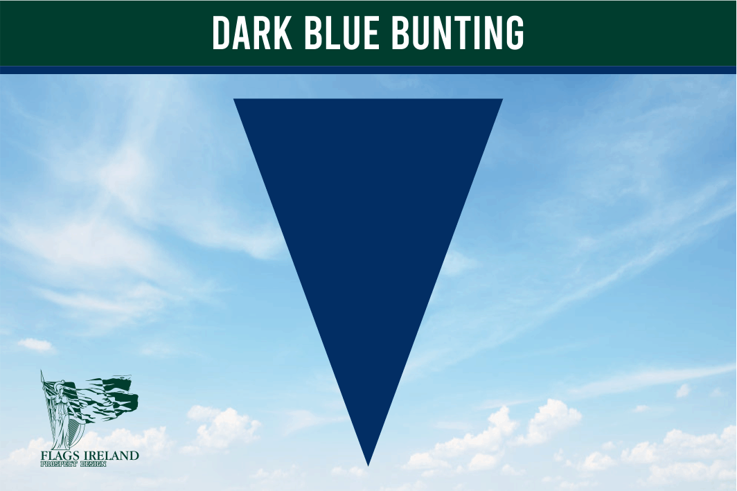 Blaue (Dark Royal) Farbflagge