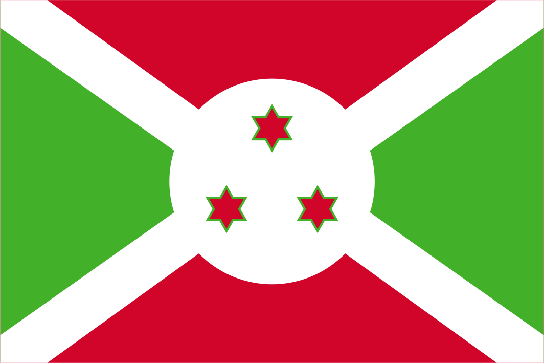Burundi Handwaver Flag