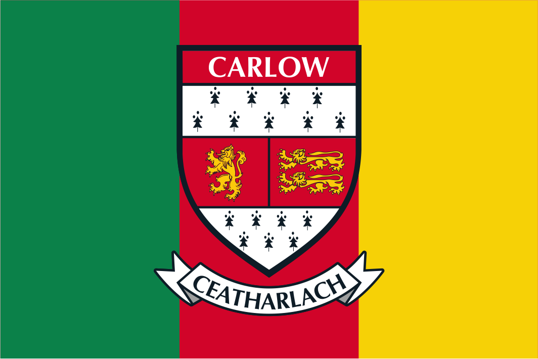 Carlow County Crest Flag