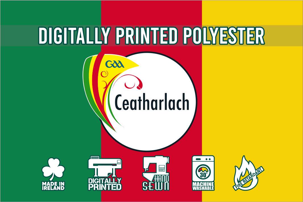Carlow GAA Wappenflagge
