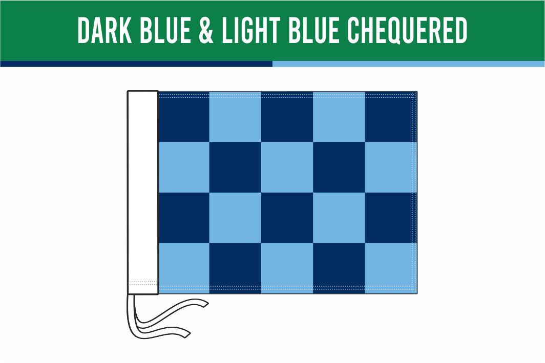 Plain & Colour Combination Corner & Pitch Side Flags