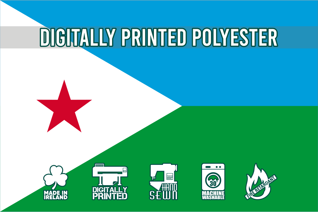Djibouti National Flag