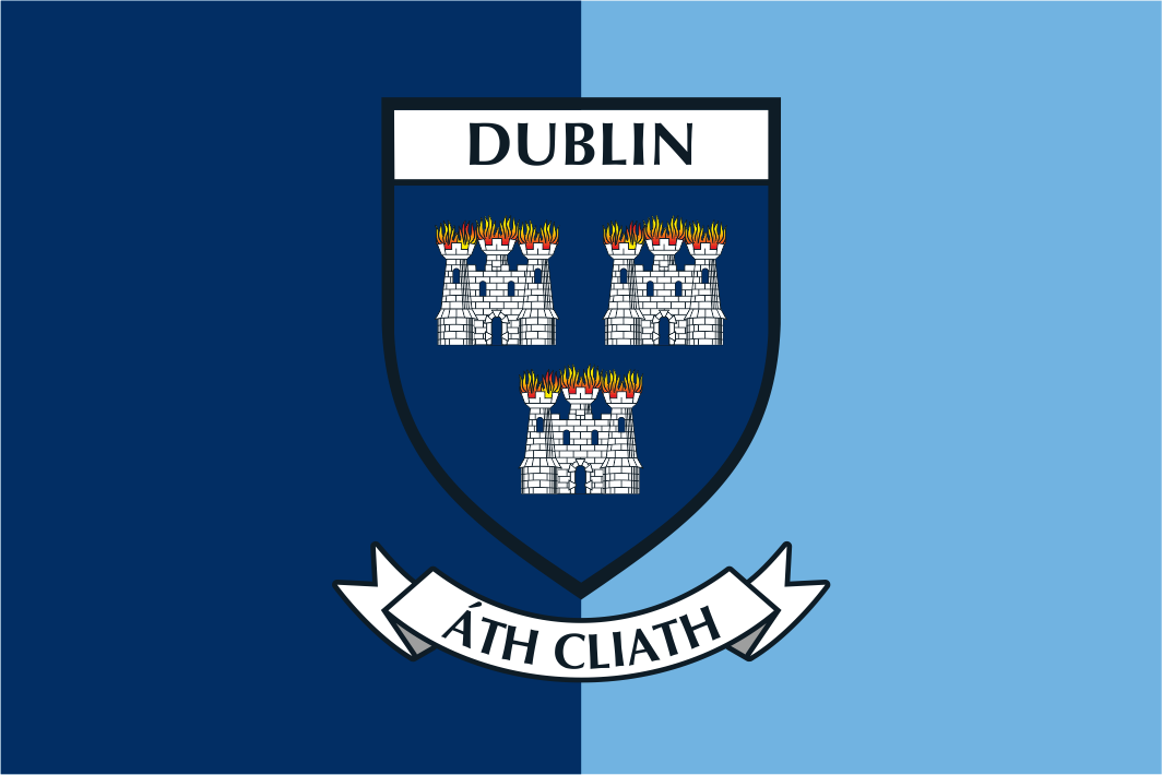 Wappenflagge des Dublin County