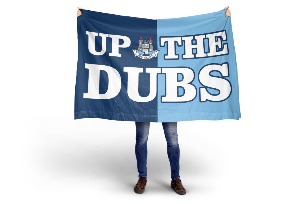 Dublin GAA 'UP THE DUBS' Flag