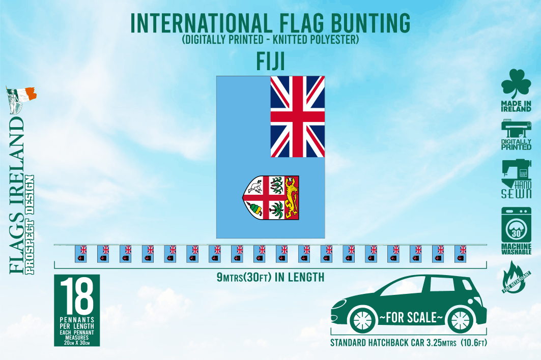 Fiji Flag Bunting
