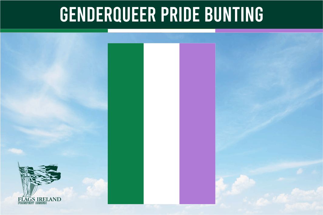 Genderqueer Pride Flag Bunting