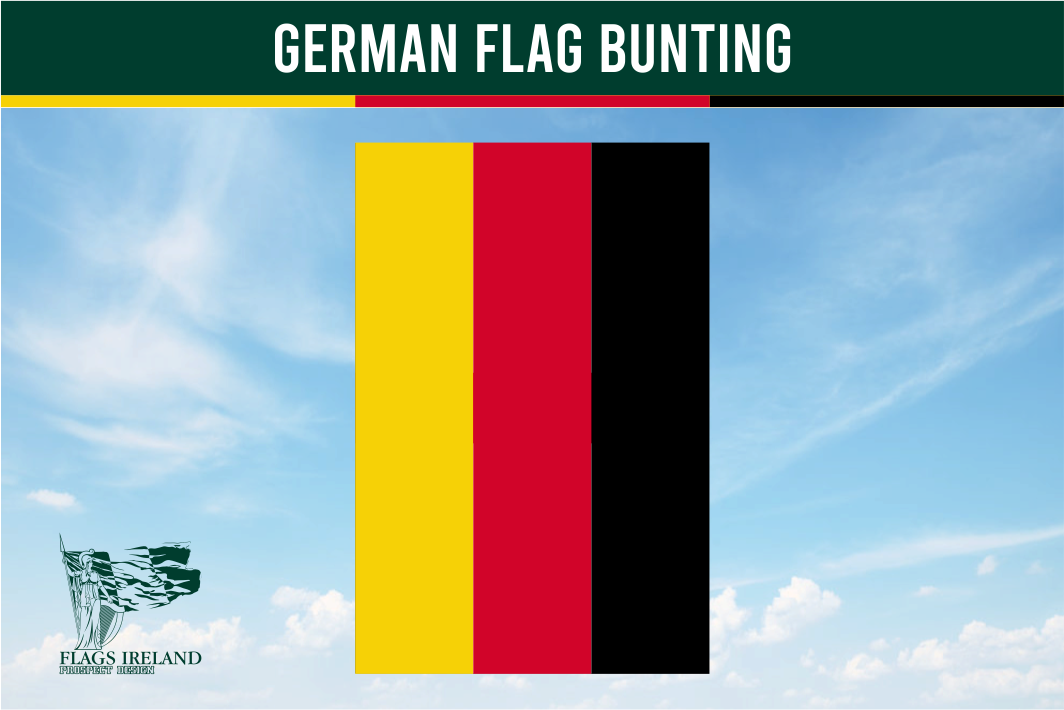 Wimpelkette mit deutscher Flagge – Flags Ireland Prospect Design
