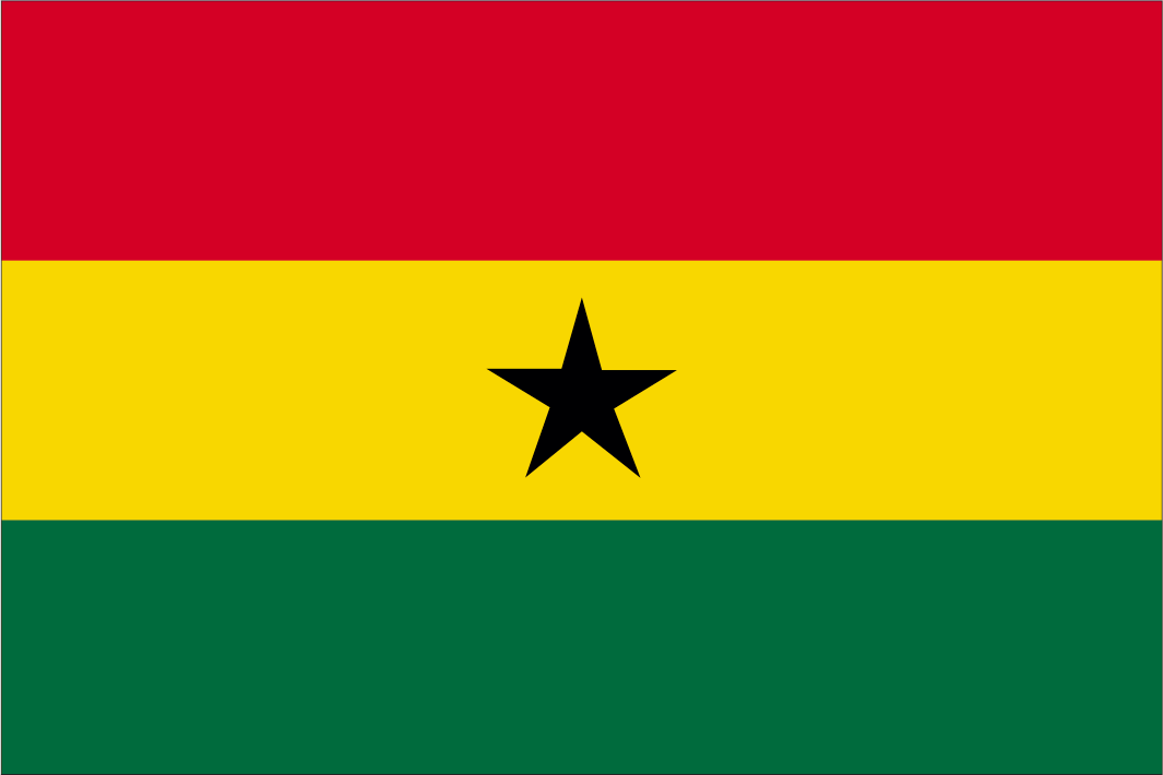 Ghana Handwaver Flag