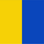 Golden Yellow & Blue Handwaver Flag