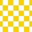 Golden Yellow & White Chequered Flag