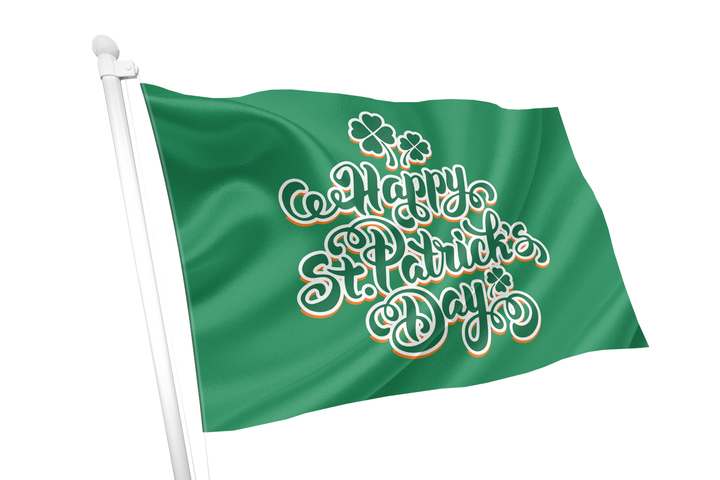Irland-Rugby-Wappenflagge
