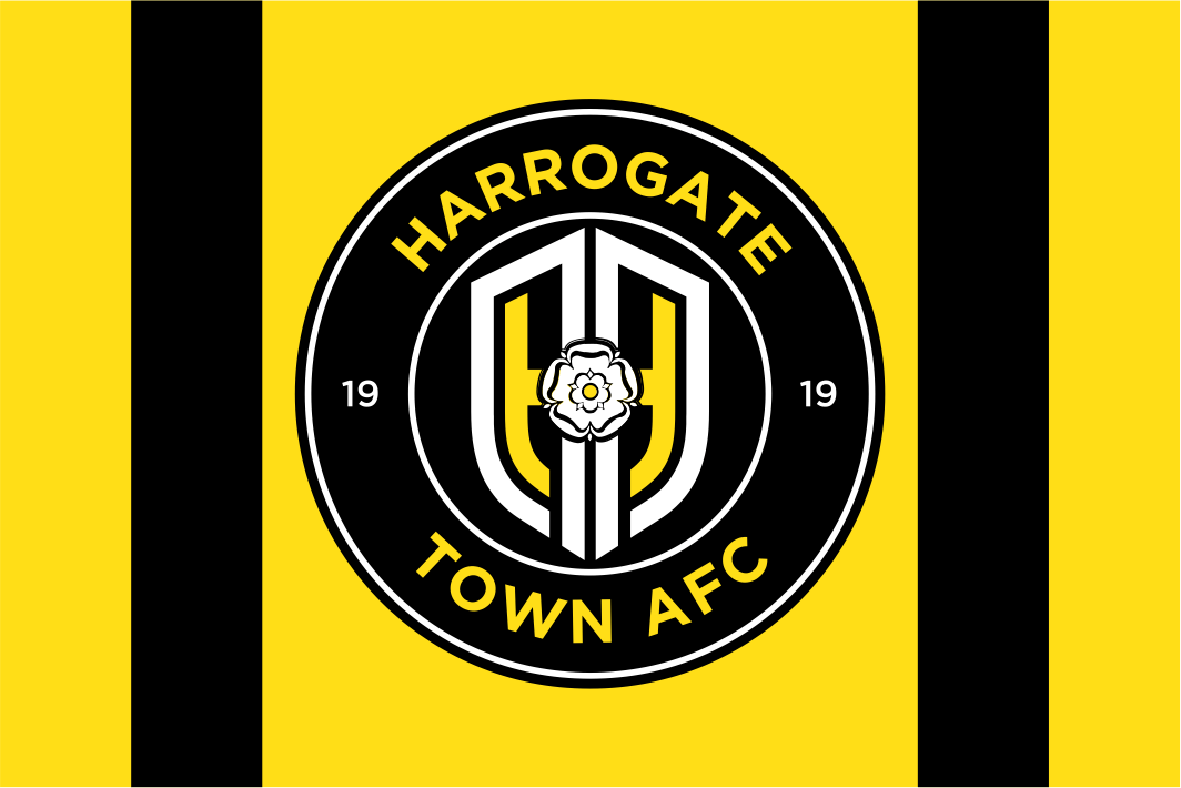 Harrogate Town Football Club Flag
