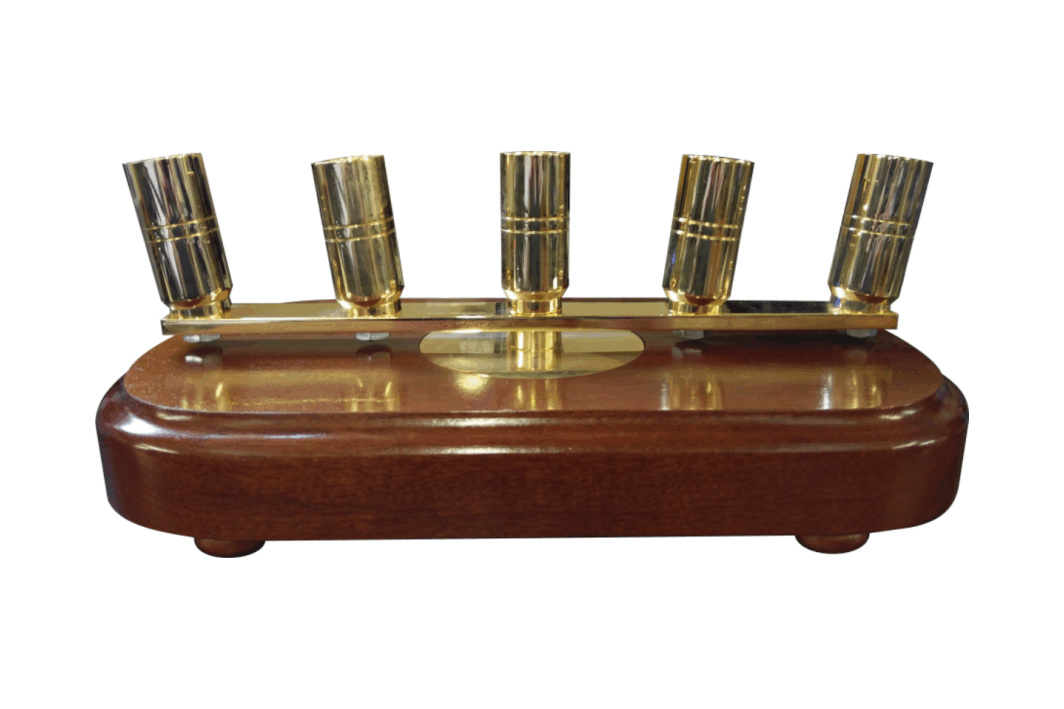 Indoor Wooden Flagpole Base