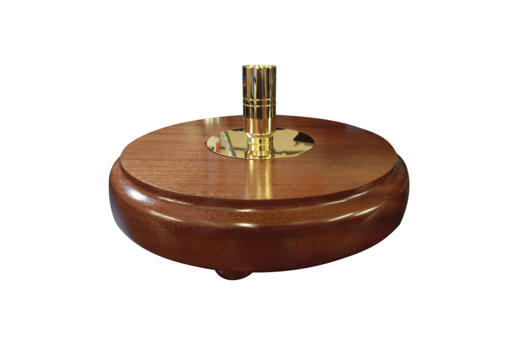 Wooden Indoor Flagpole Base
