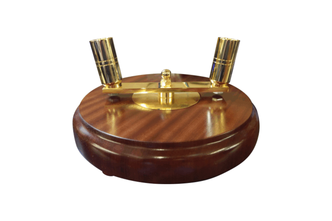 Wooden Indoor Flagpole Base