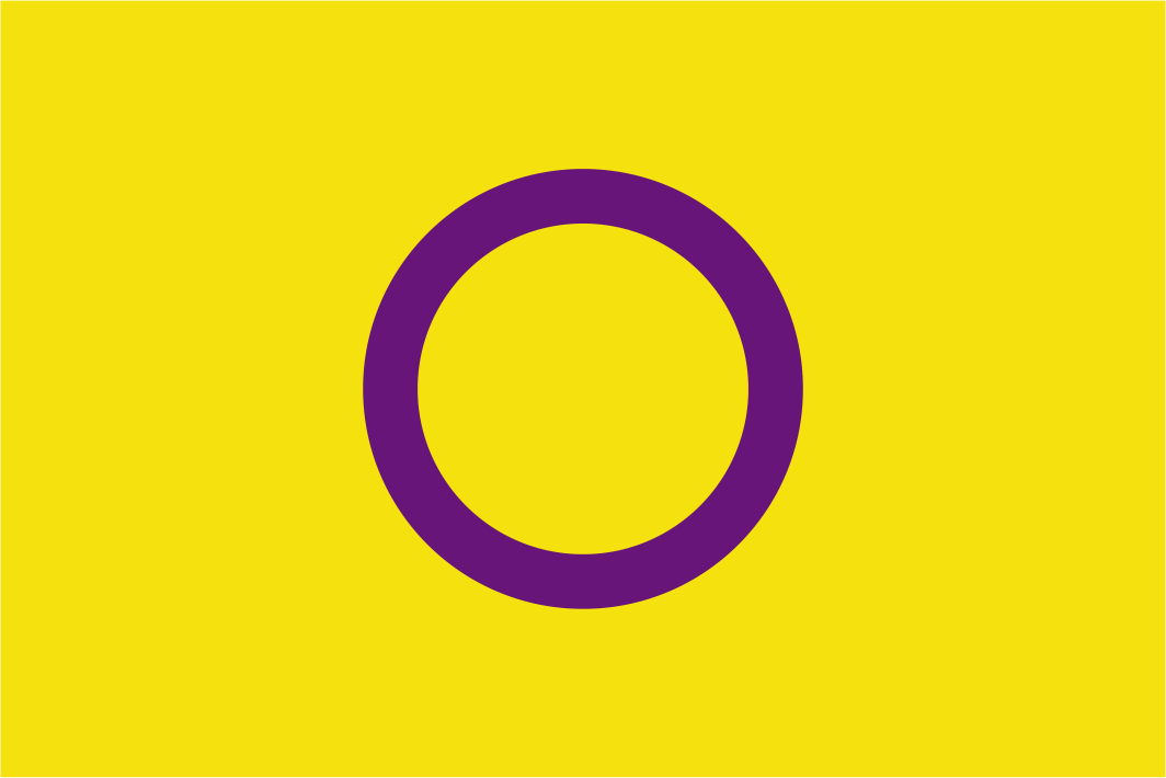 Intersex Pride Hand Waver Flag