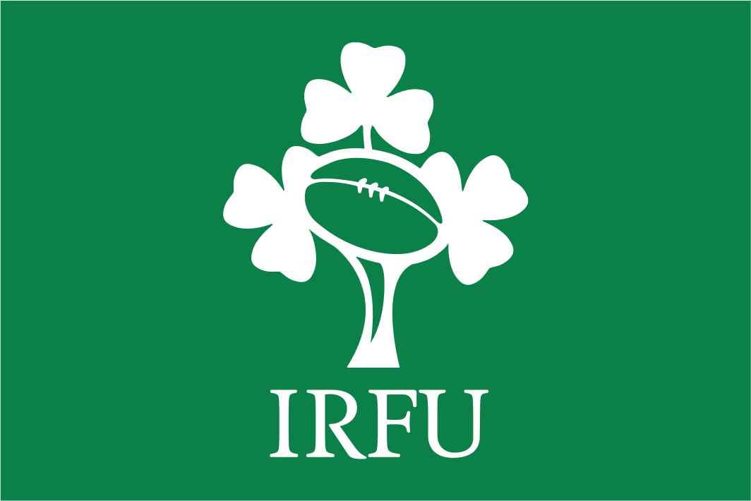 Irland-Rugby-Wappenflagge