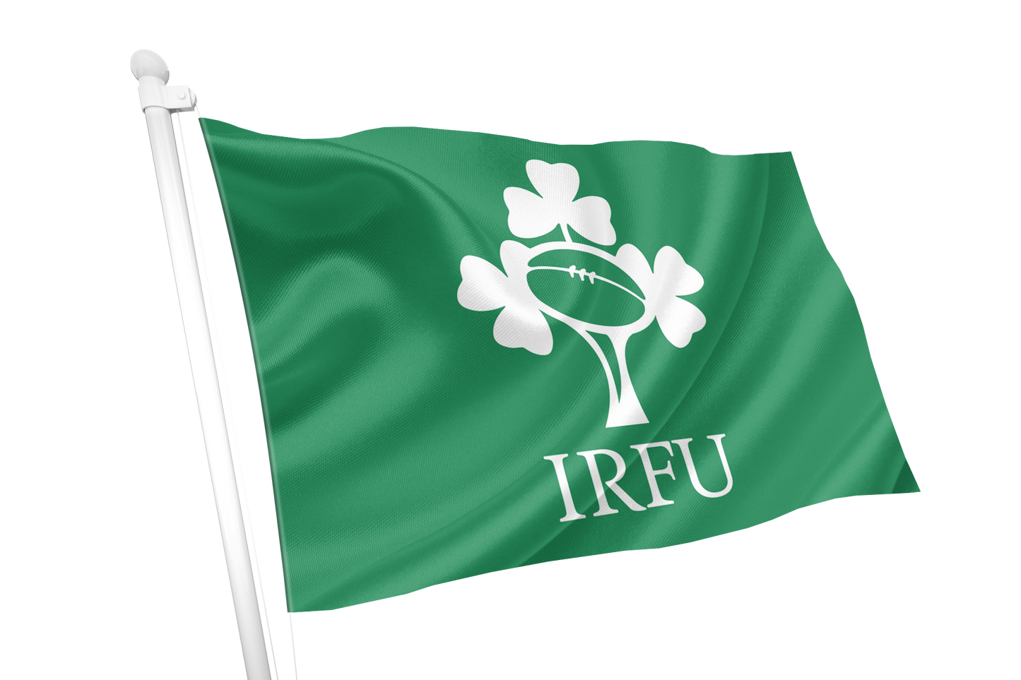 Irland-Rugby-Wappenflagge