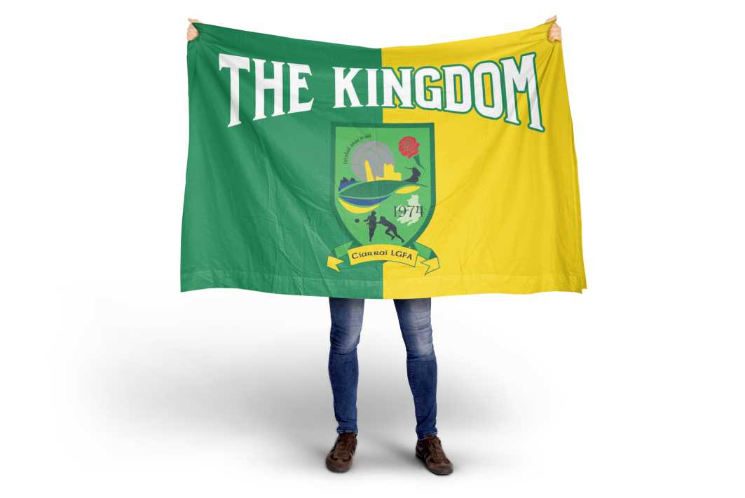 Kerry LGFA Crista Bandeira 'O Reino'