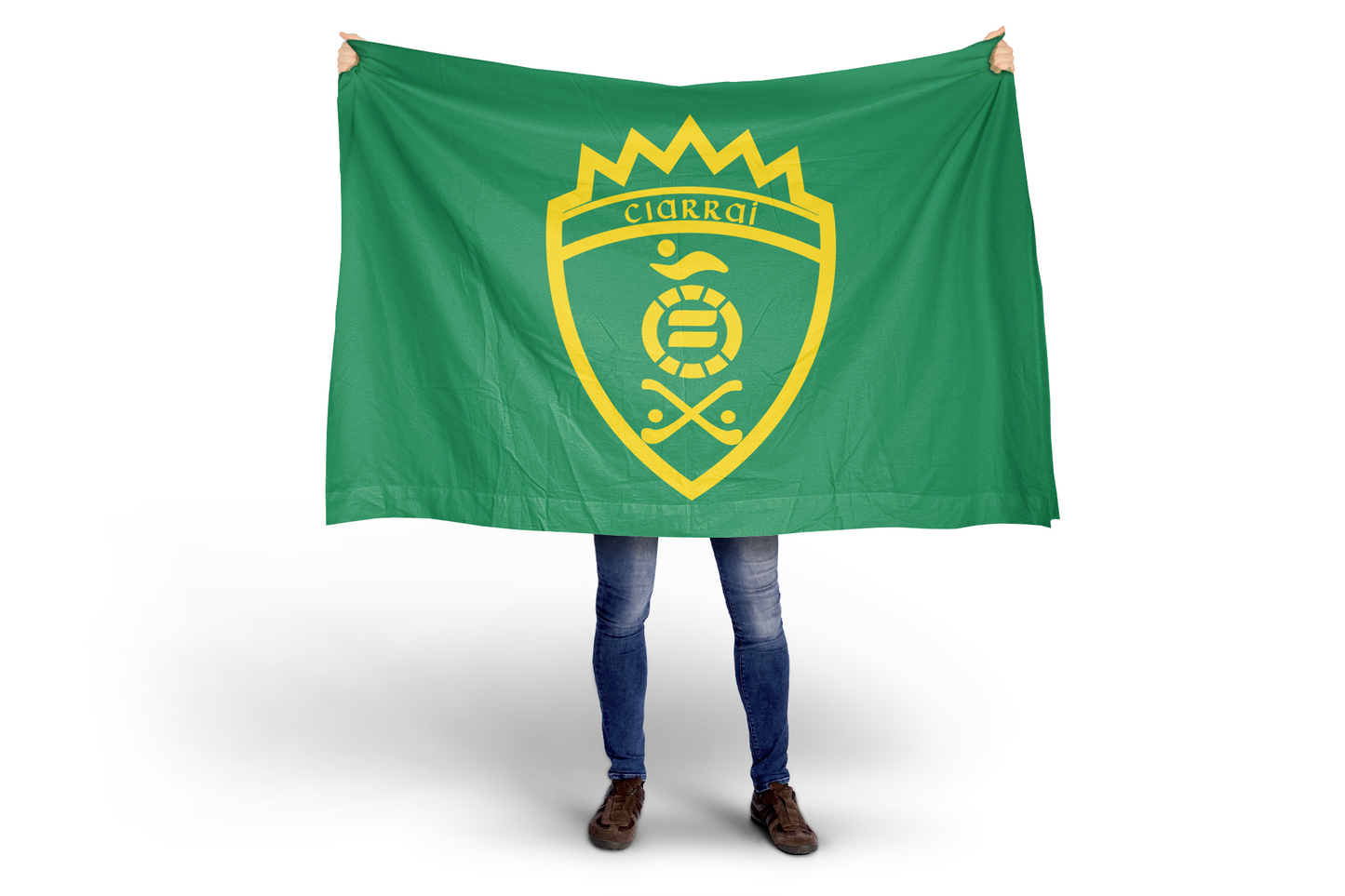 Kerry GAA 1980's Crest Flag