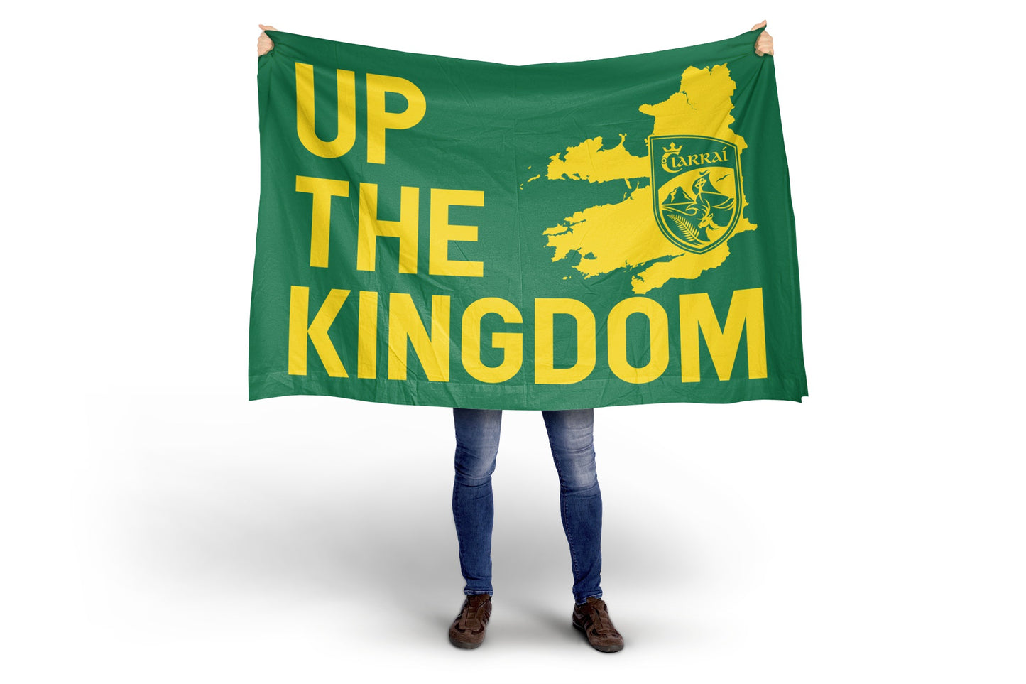 Kerry GAA "UP THE KINGDOM" Flag
