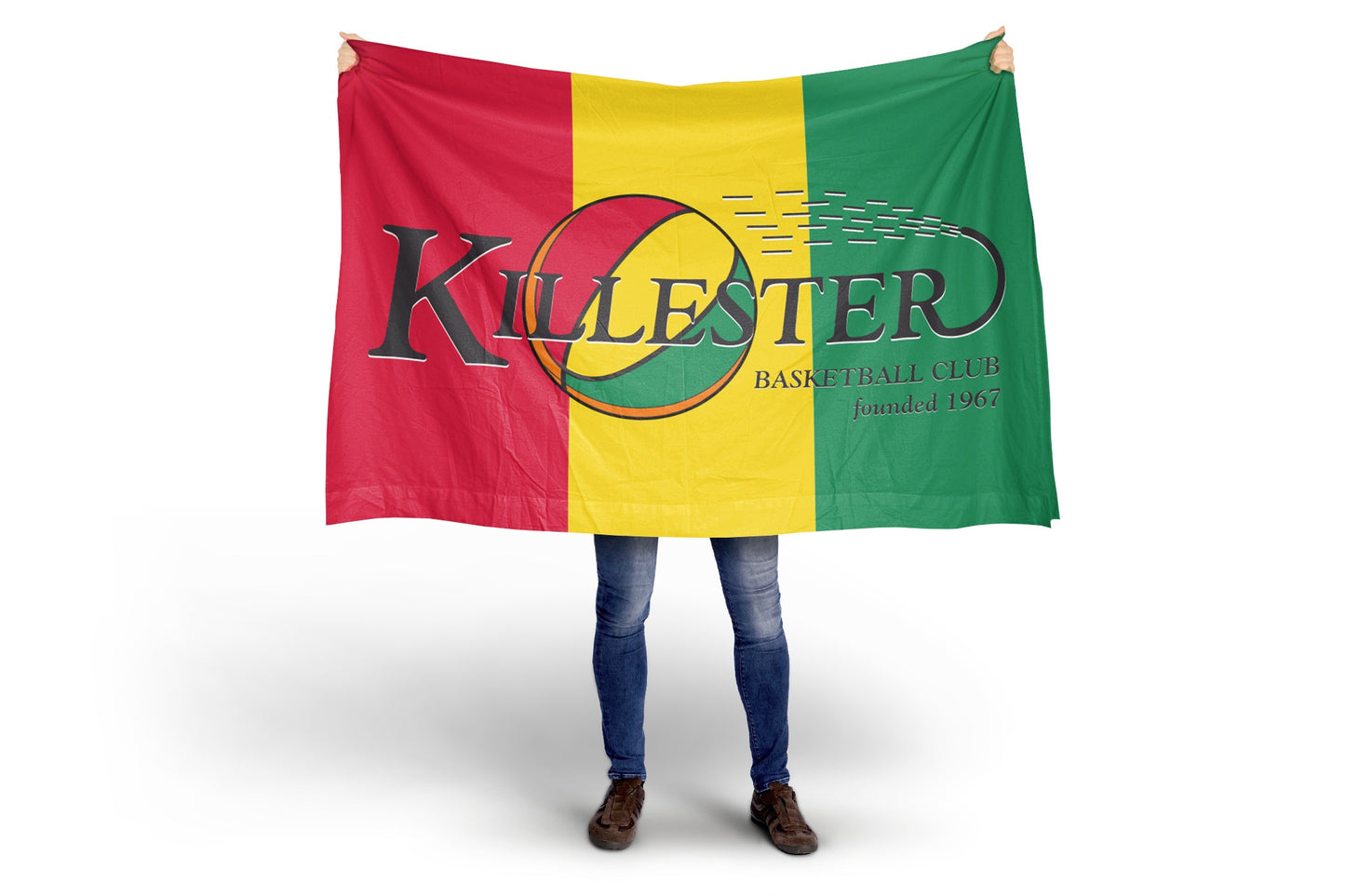 Killester Basketball MULTI COLOUR Flag
