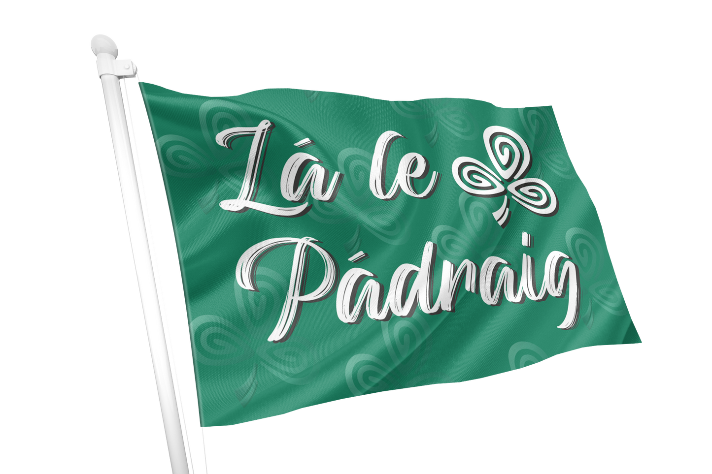 Irland-Rugby-Wappenflagge