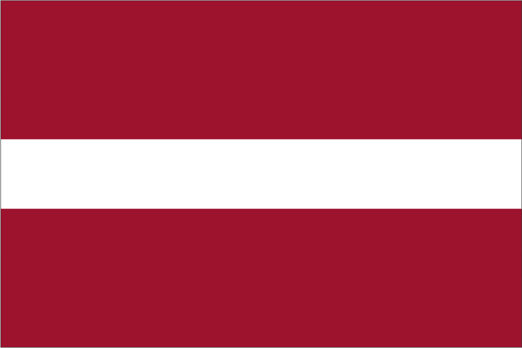 Latvia Handwaver Flag