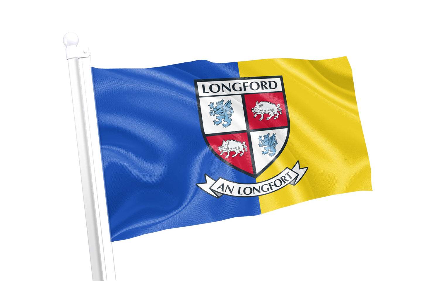 Bandeira do brasão do condado de Longford