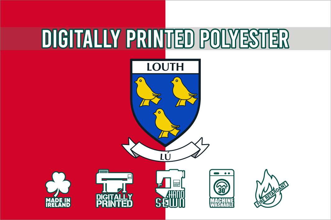 Louth County Crest Flag