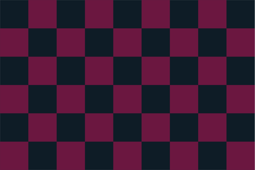 Maroon & Black Chequered Flag