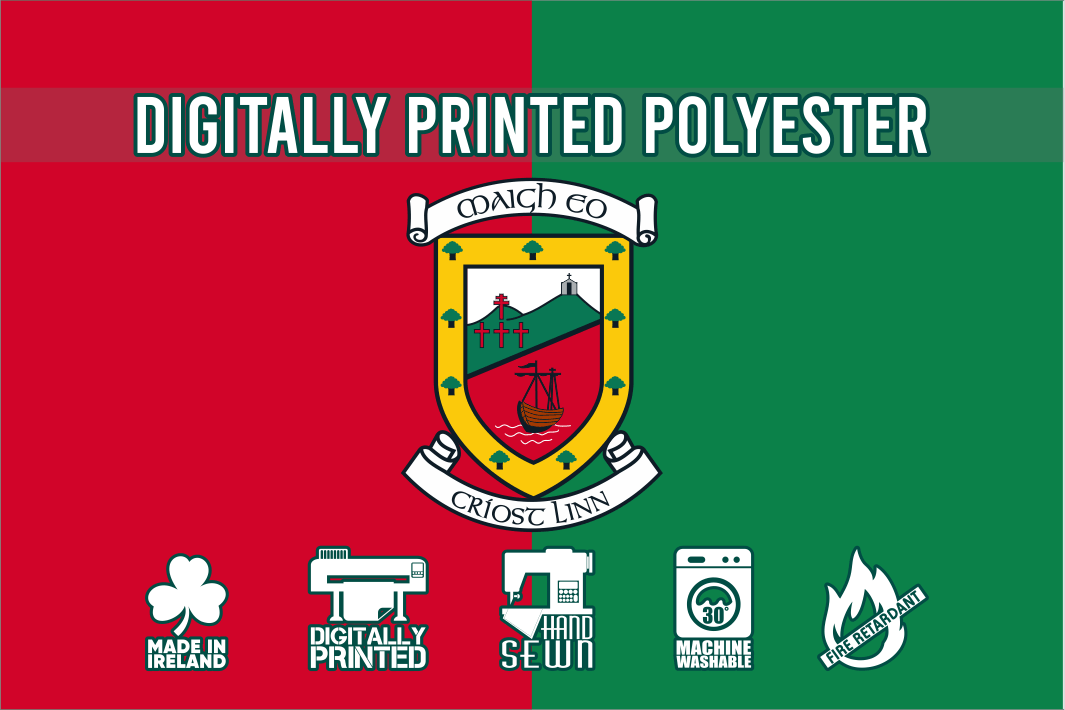 Bandeira da crista Mayo GAA