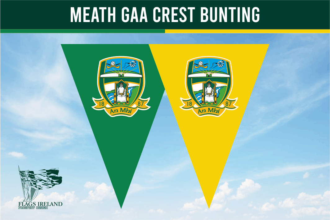 Meath GAA Crest Bunting