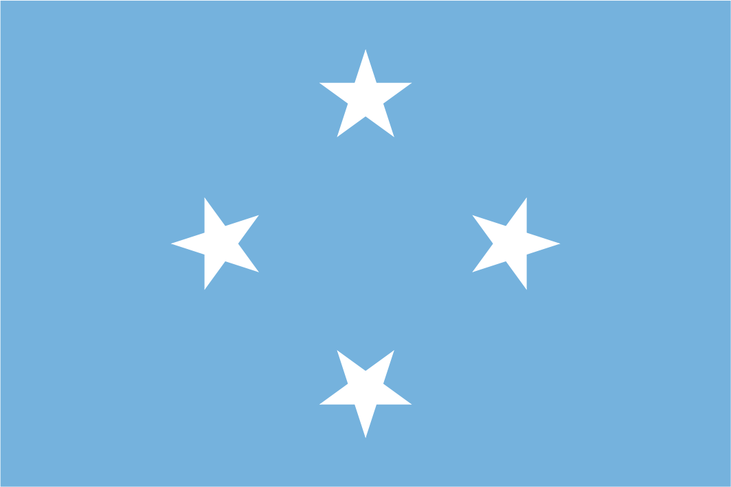 Micronesia, Federated States of. Flag