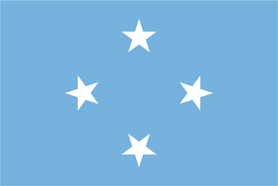 Micronesia, Federated States of. Flag