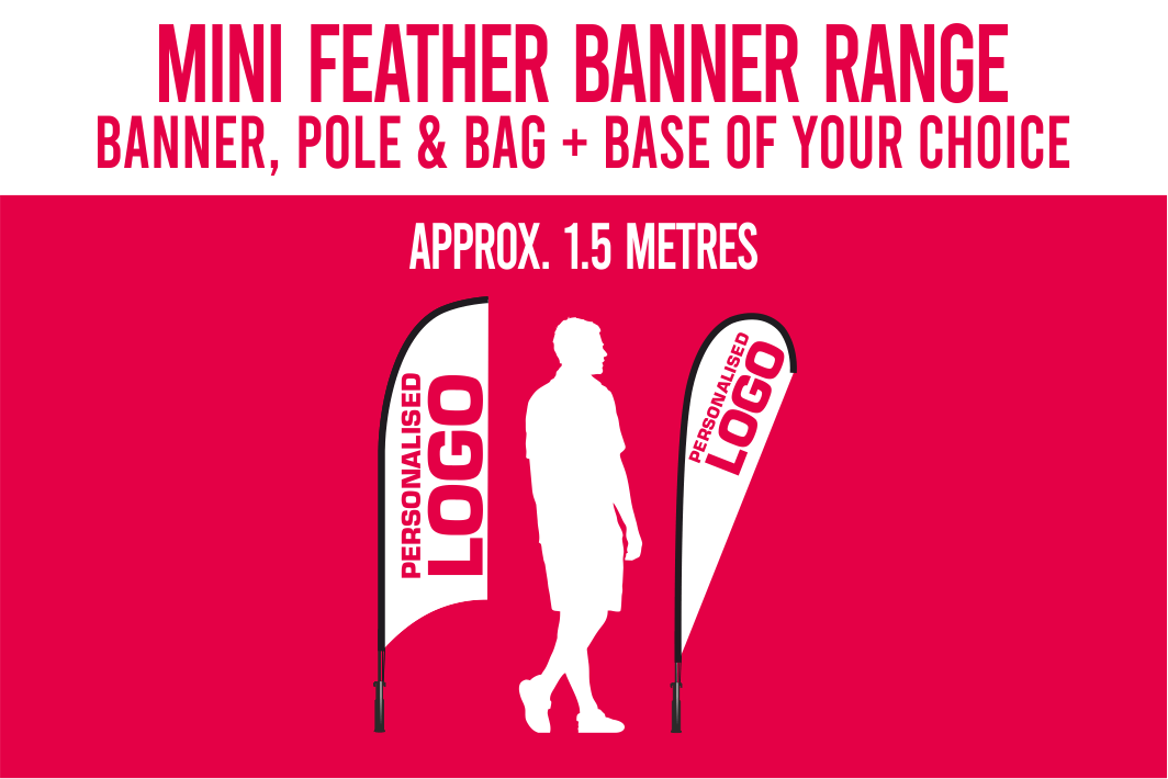 Mini Feather Banner Range