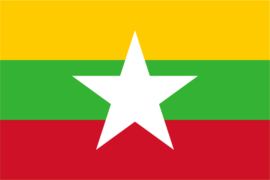 Myanmar(Burma) Flag
