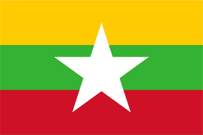 Myanmar(Burma) Flag