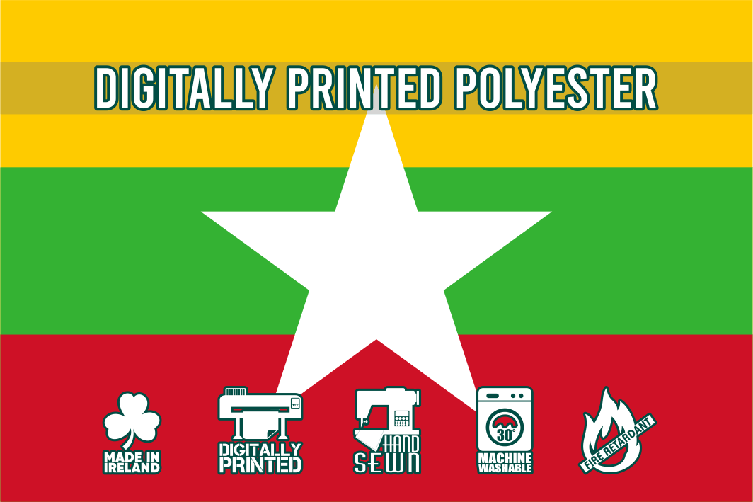 Myanmar(Burma) Flag