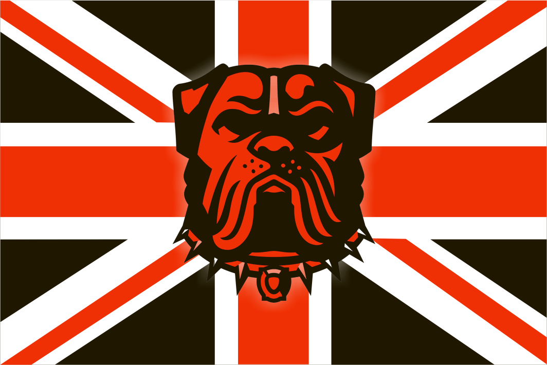Cleveland Browns UK Flag