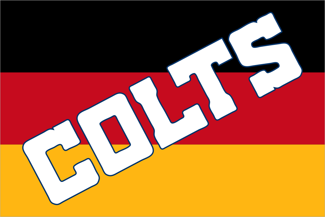 Indianapolis Colts in Germany Flag