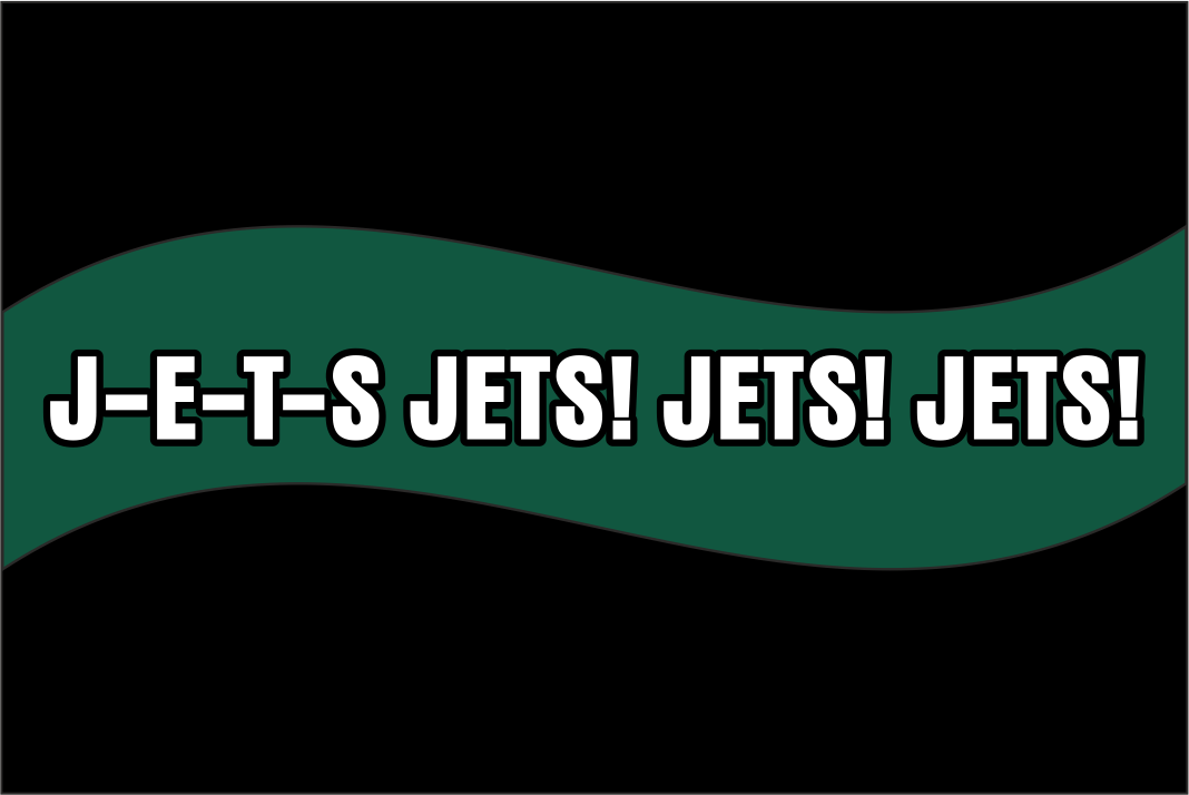 New York Jets Chant Flag