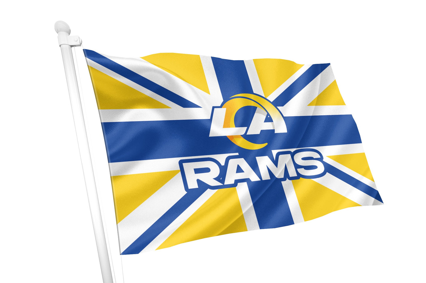 Los Angeles Rams UK Flag