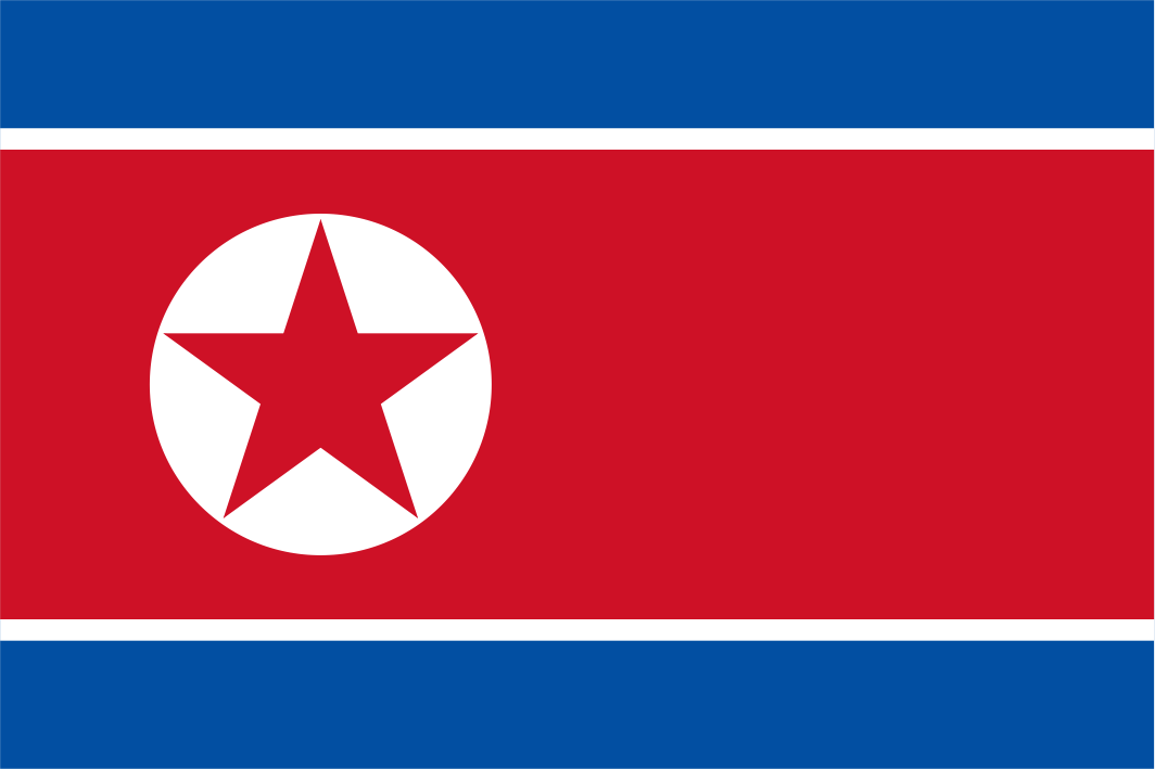 Korea, North Flag