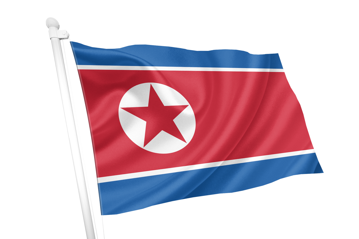 Korea, North Flag