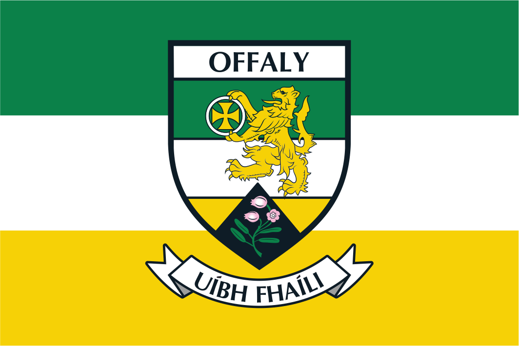 Bandeira do brasão do condado de Offaly